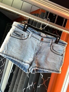 MUDD CLASSICS 💎 BRAND NEW SIZE 15 ☀️ Blue Jean Micro-Shorts 🧵 MUST BUY